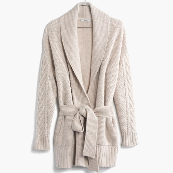 Madewell Wool Wrap Cardigan Xs 